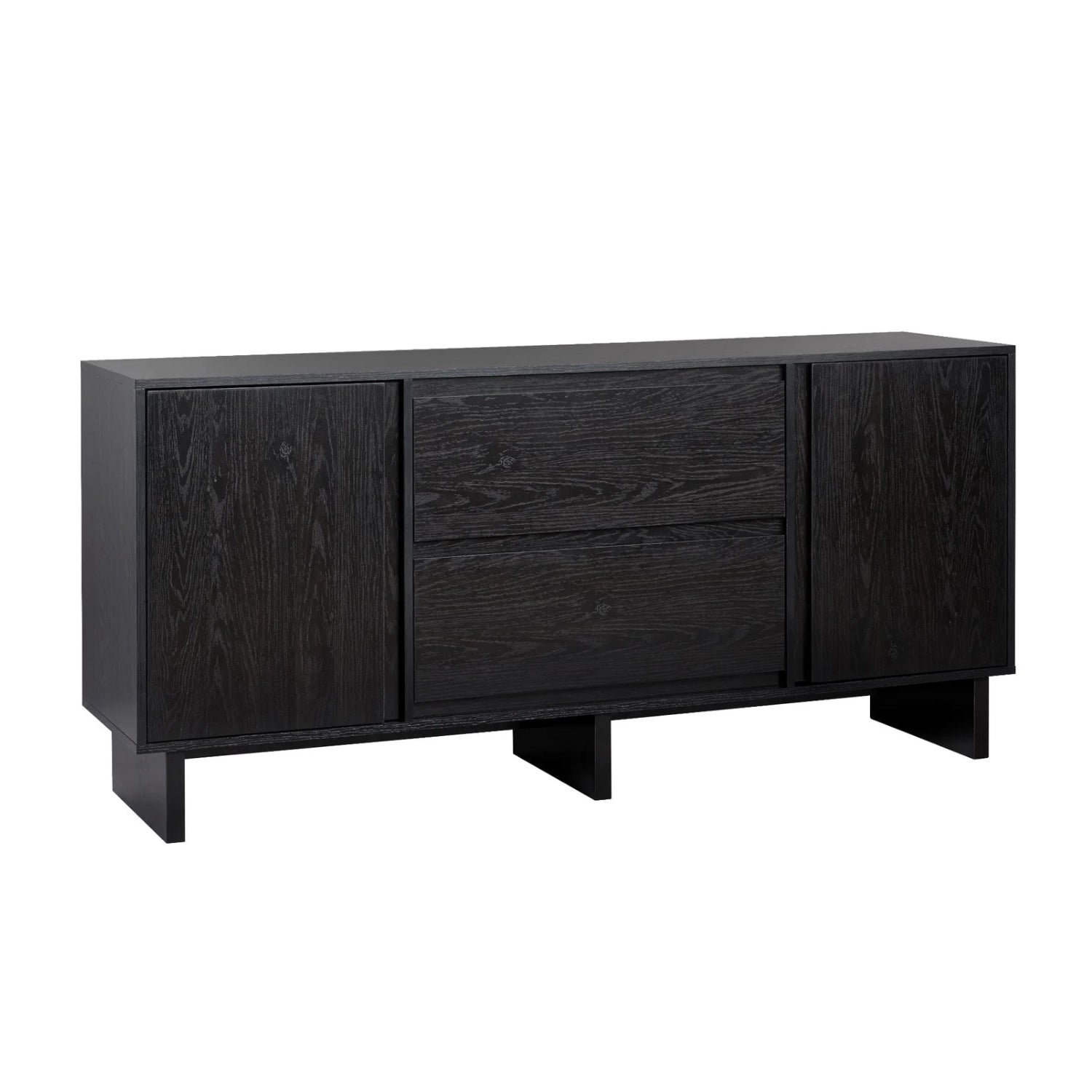 63-Black-Minimalist-Sideboard-with-Beveled-Drawers-and-Cord-Management-Cutout_1.jpg Black minimalist sideboard