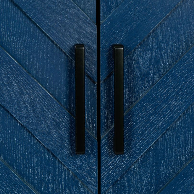 AntiqueVintageNavyBlueSideboardCabinetwith4Doors_12.jpg Antique vintage navy blue