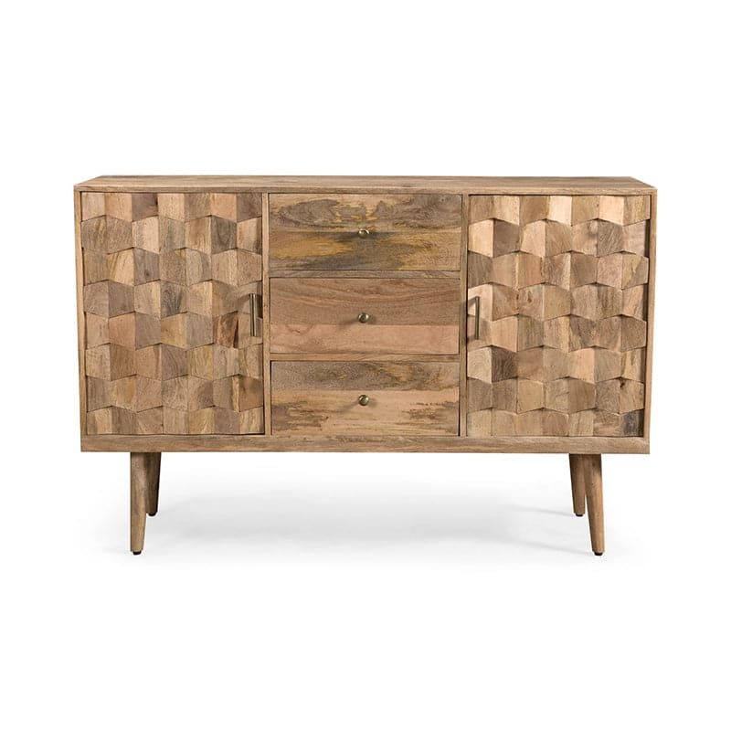 ModernMangoWoodRusticSideboardwith3Drawersand2Cabinetsin3DTileWeaveDesign_13.jpg Modern mango wood rustic sideboard