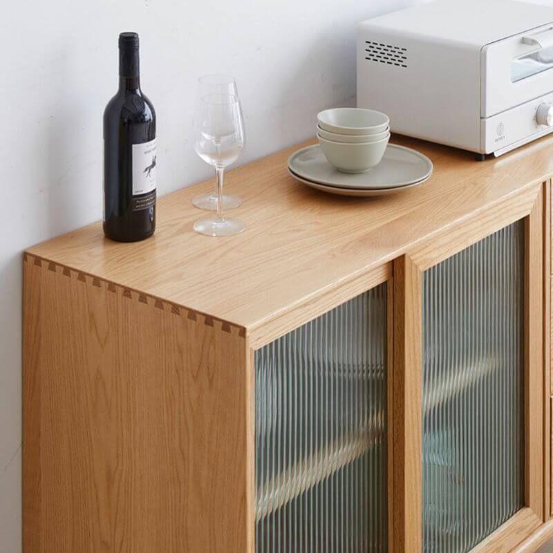 NordicOakFinishedGlassDoorSideboard-3.jpg Nordic oak sideboard