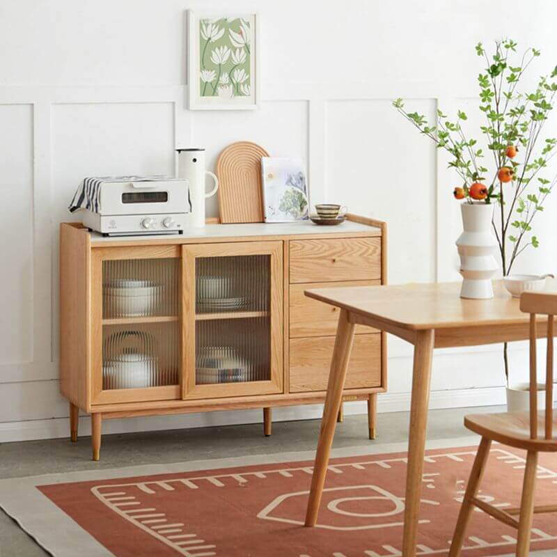 NordicOakFinishedGlassDoorSideboard-9.jpg Nordic oak sideboard with