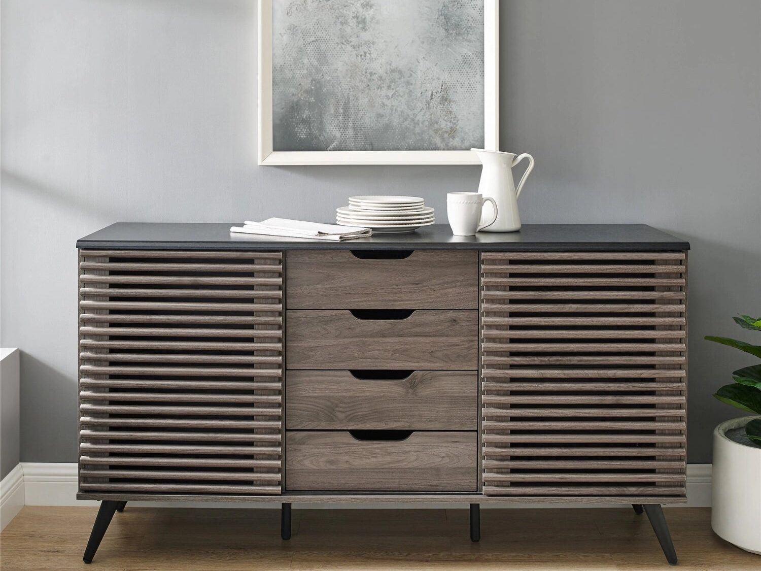 Slate-Grey-Contemporary-Sideboard-with-Sliding-Slat-Doors-and-4-Drawers_2.jpg Slate grey contemporary