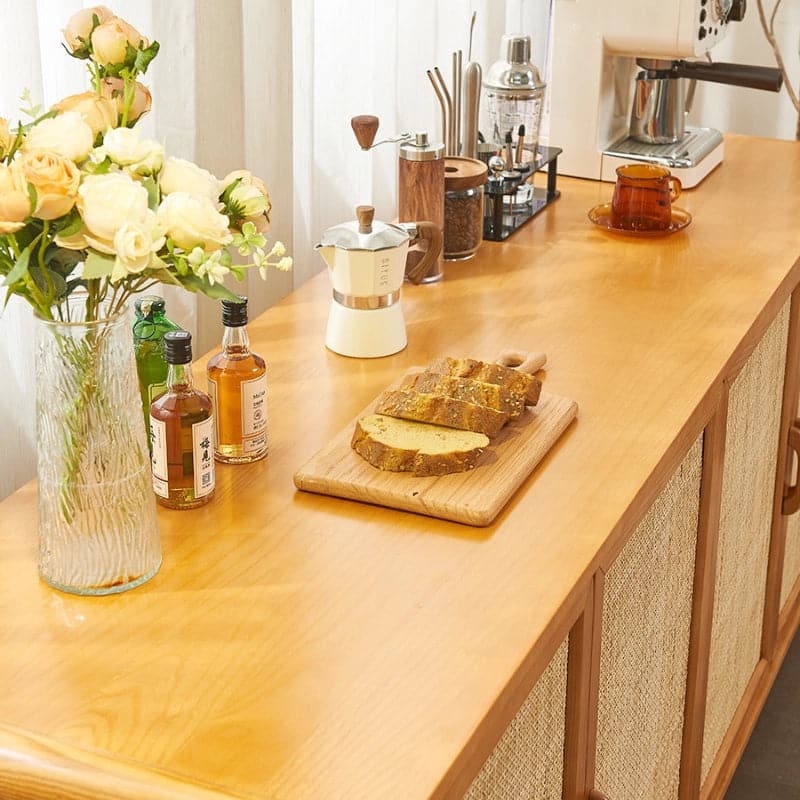 boho_modern_sideboard_top_surface_vase_bread_bottles.jpg Boho modern ash