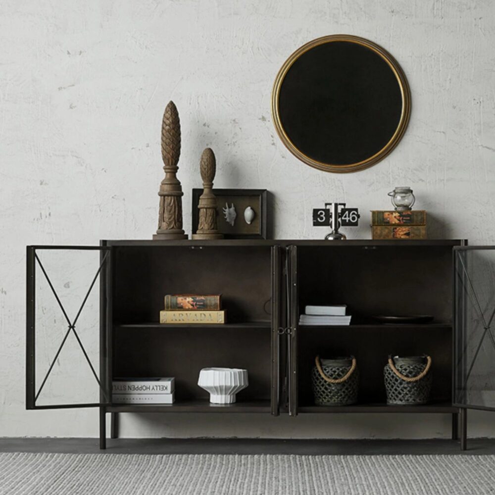 modern_black_metal_sideboard_open_display.jpg Modern industrial