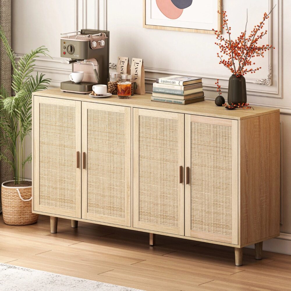 rattan_storage_cabinet_coffee_station_setup.jpg Rattan storage cabinet used