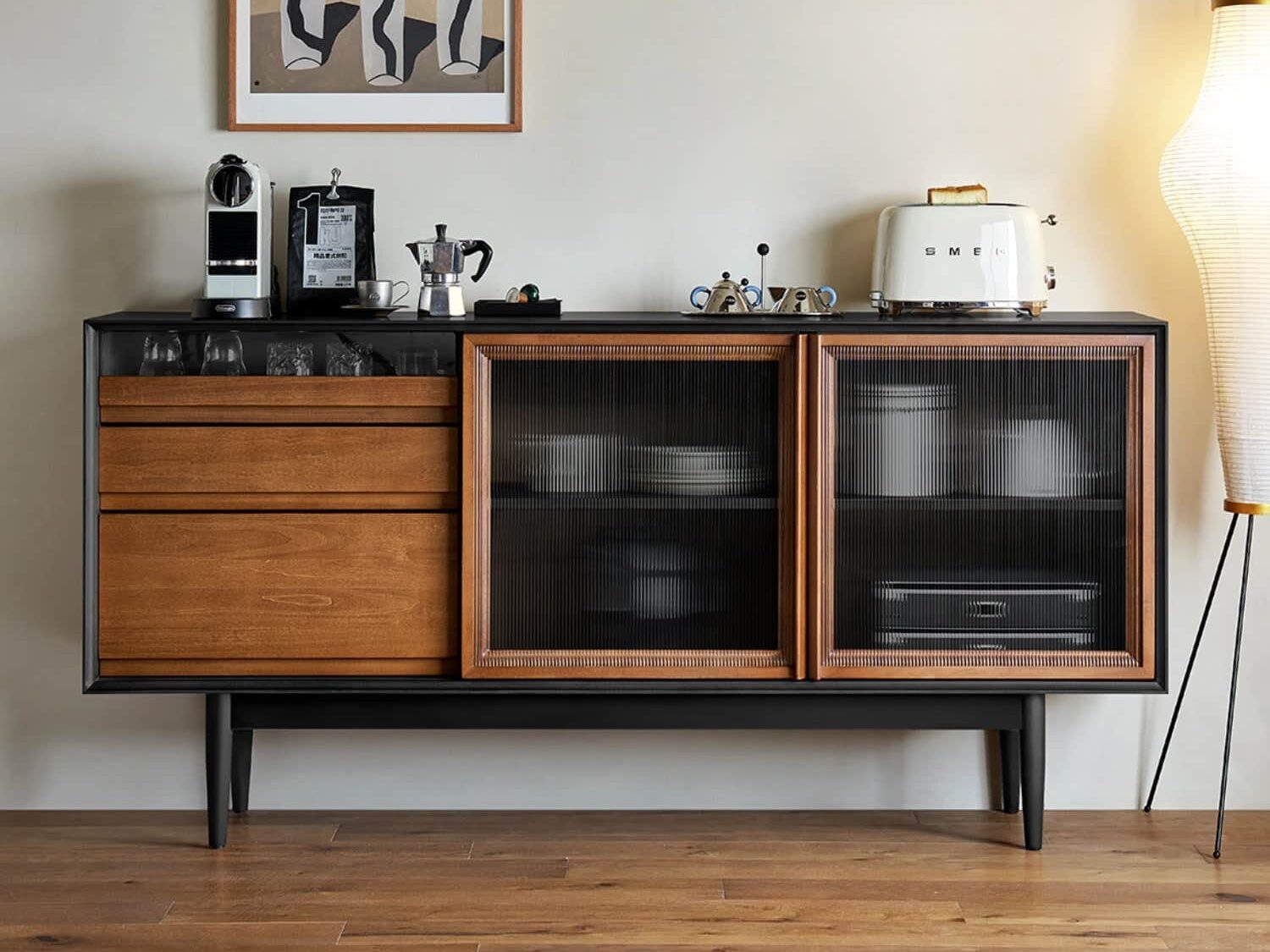 Solid boxwood sideboard