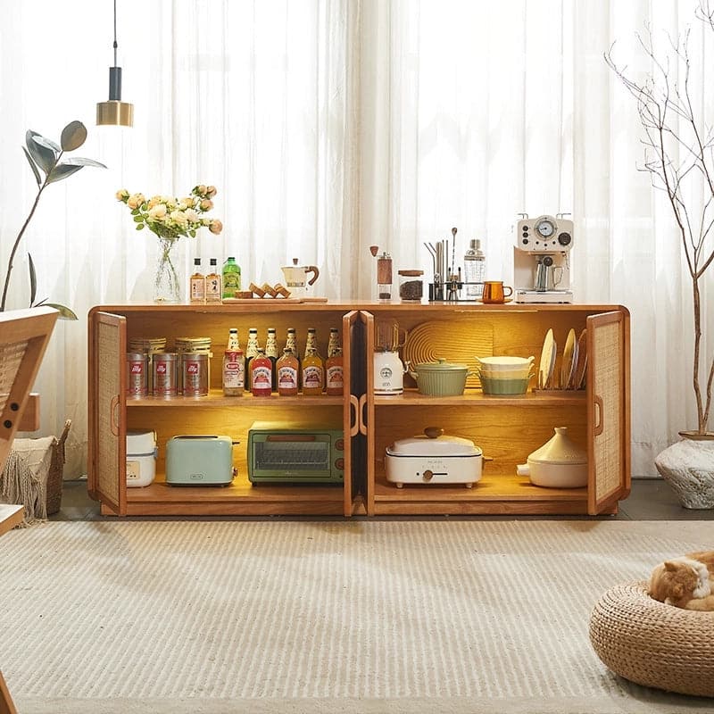 storage_cabinet_rattan_doors_open_shelves_led_lighting.jpg Boho