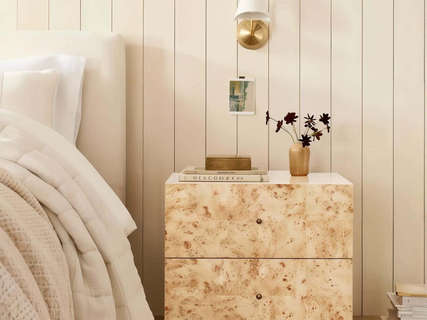 Serena burl wood night