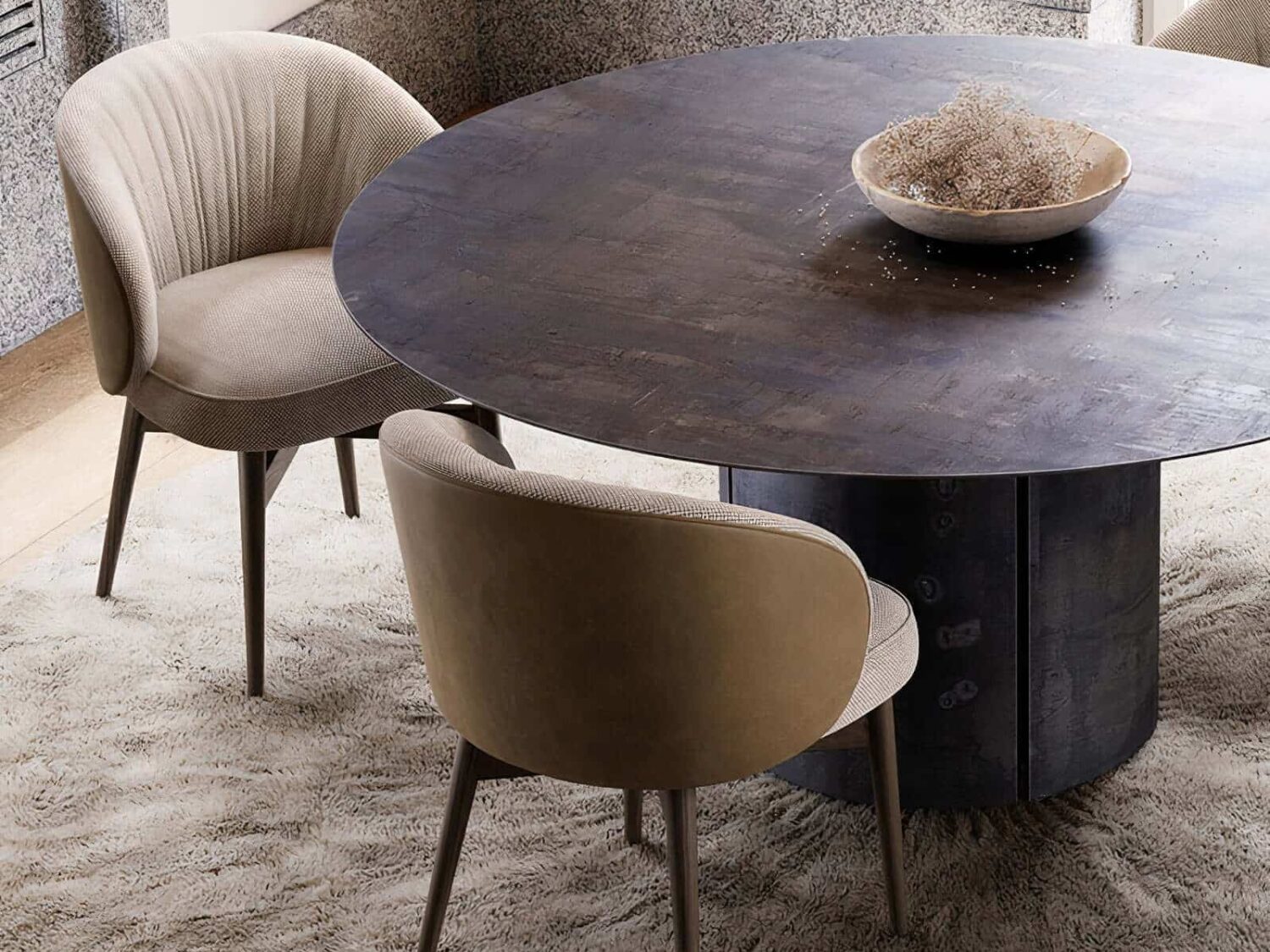 Natural ashwood chair with