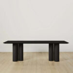 Hugo dining table in black