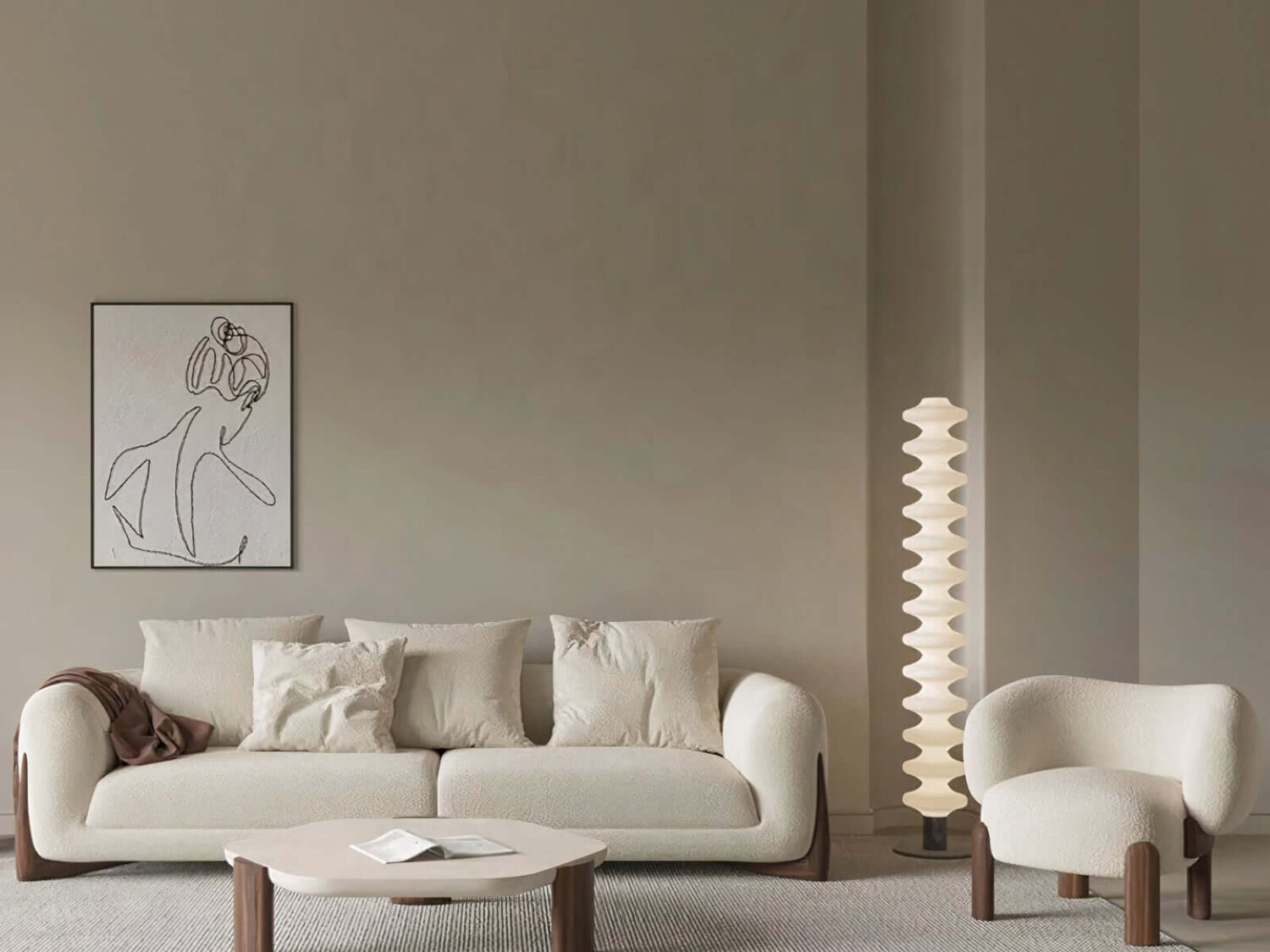 Elliot sofa upholstered in