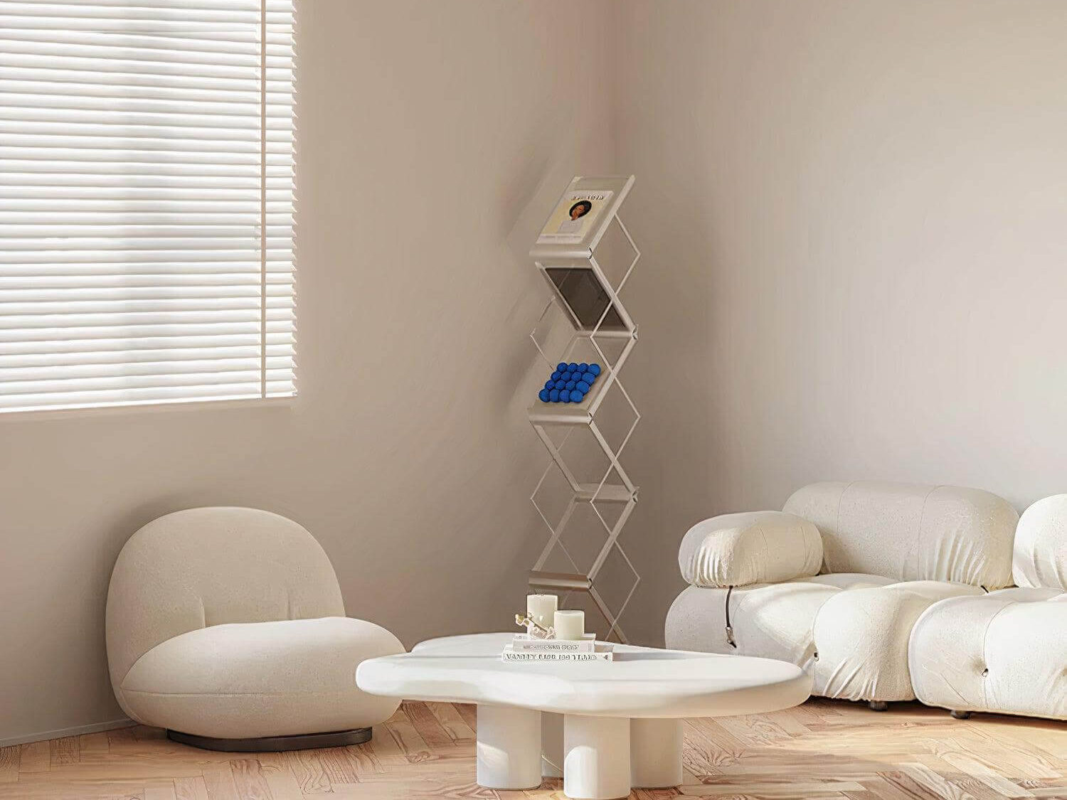 Naomi minimalist wooden coffee