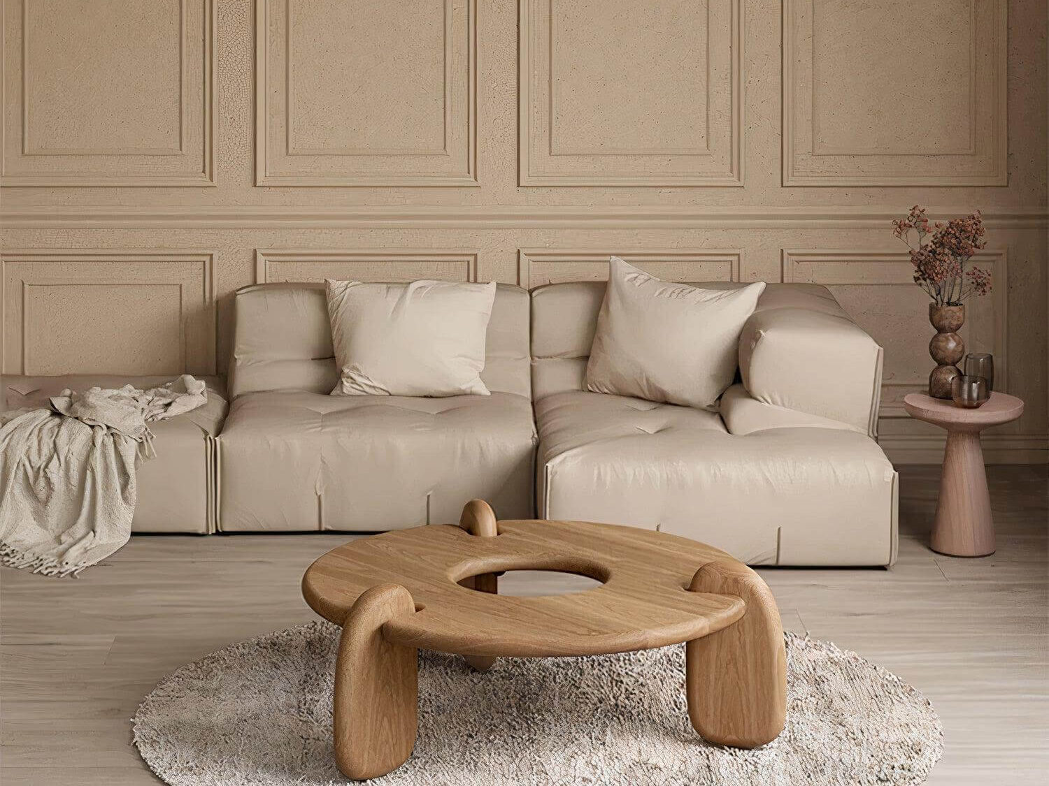 Sofia coffee table, handcrafted