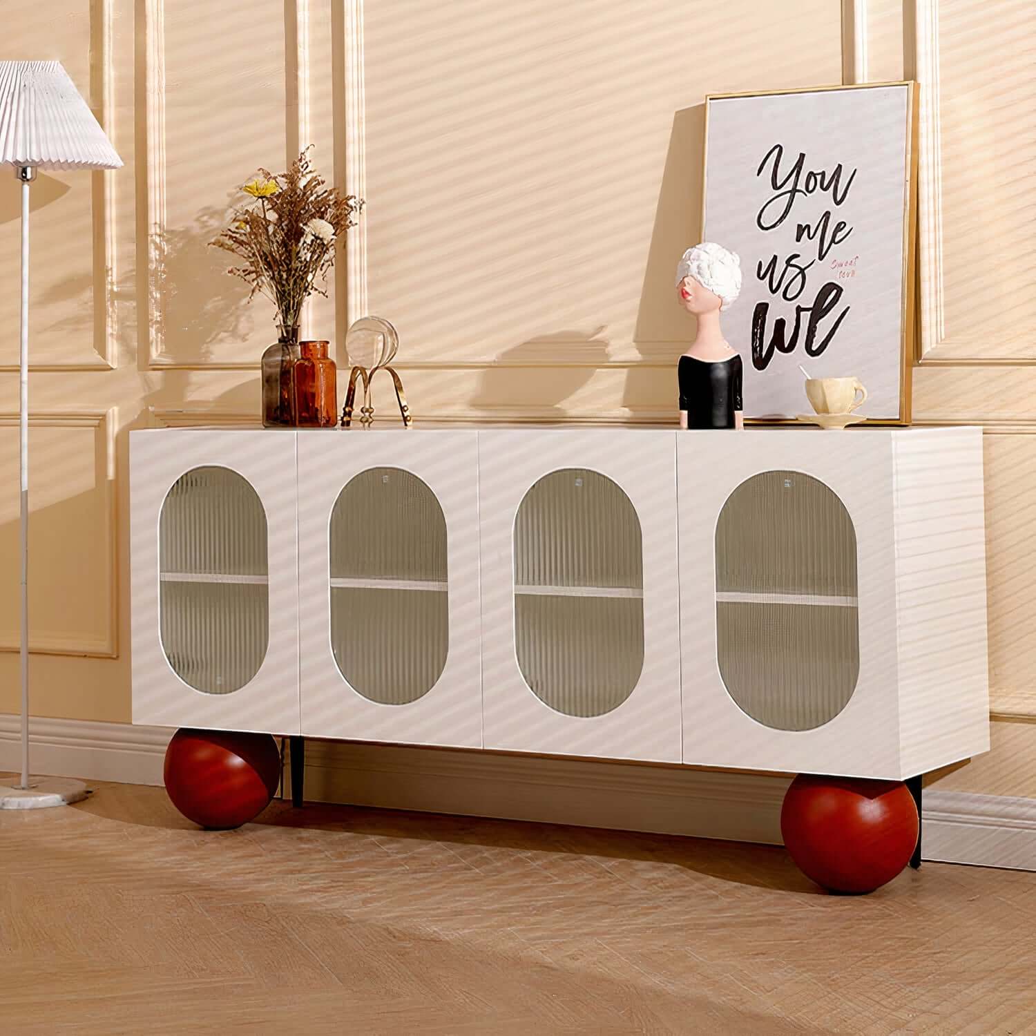 White Lainey storage