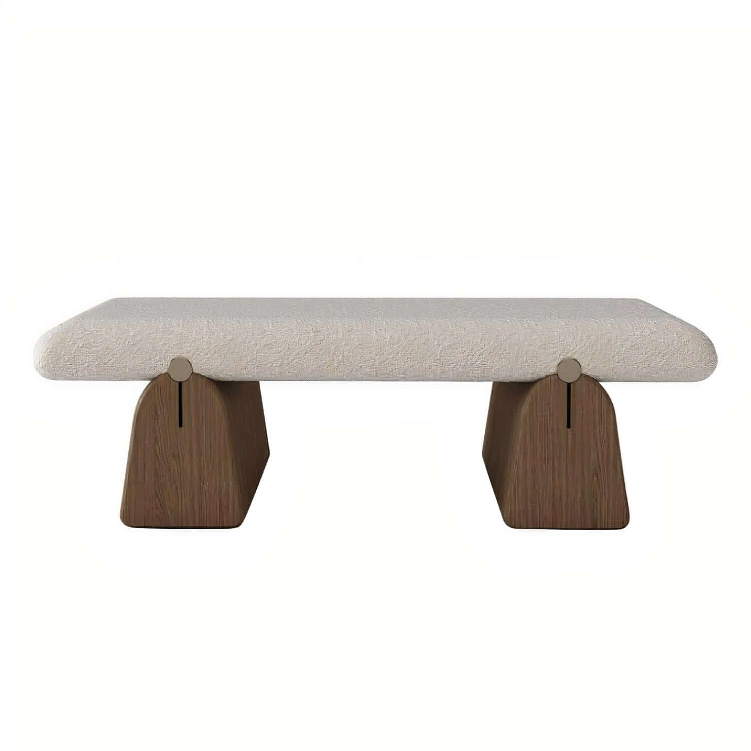 Clarabelle bench with chunky