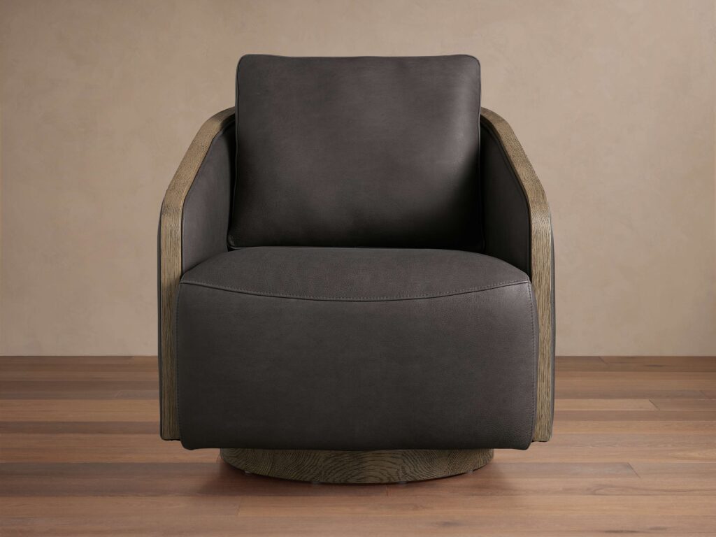 Ormau The Pomona Leather Swivel Chair Review 2026: Benefits 2 Ormau The Pomona Leather Swivel Chair review - Ormau The Pomona Leather Swivel Chair Detailed Product Image