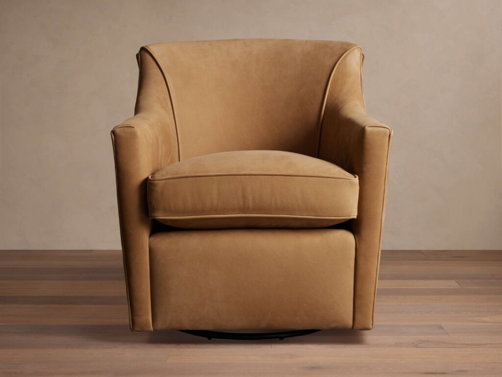 Ormau The Morris Nubuck Swivel Chair Review 2026: Benefits 2 Ormau The Morris Nubuck Swivel Chair review - Ormau The Morris Nubuck Swivel Chair Detailed Product Image