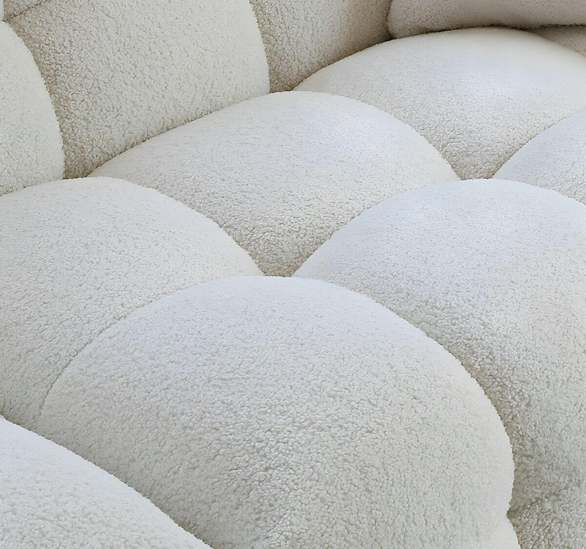 White tuxedo arm sofa