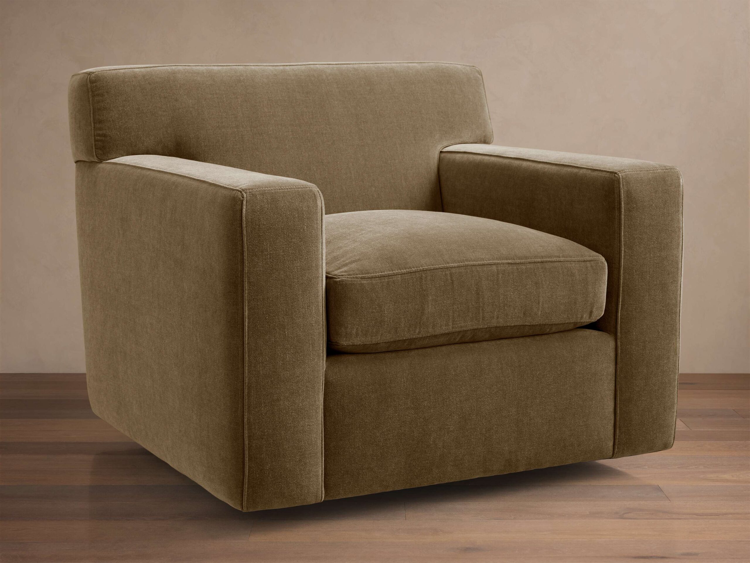 Transform Your Living Space: A No-BS Guide 1 The Bronte Swivel Chair styling idea