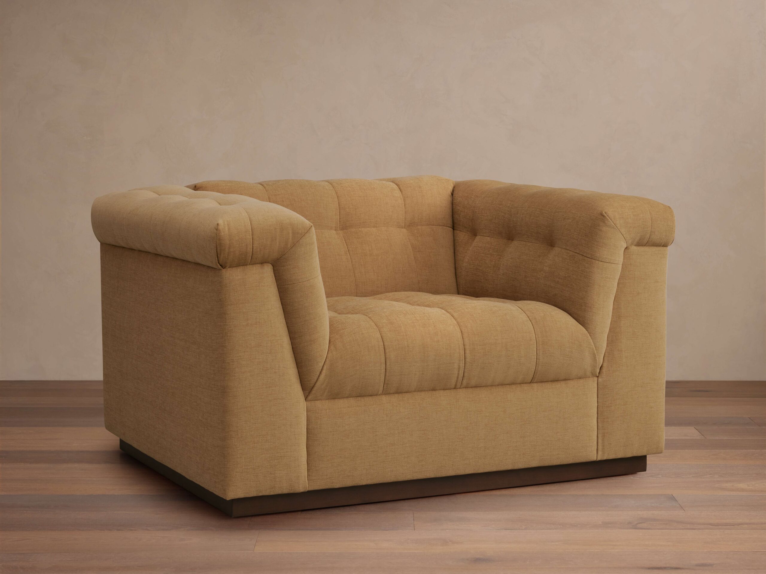 How to Choose a Sofa: The Real Talk Guide (No BS) 2 The Cameran Upholstered Chair showing premium leather texture