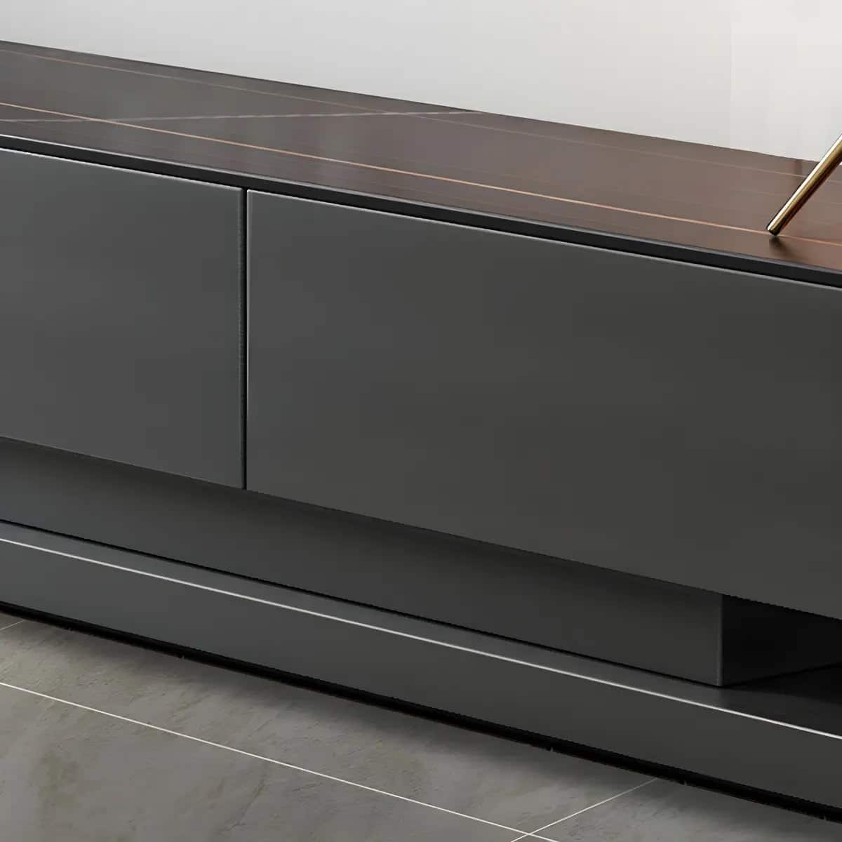 black-stone-rectangle-enclosed-storage-drawers-tv-stand-7 Black Stone Rectangle Enclosed Storage Drawers Tv Stand 7