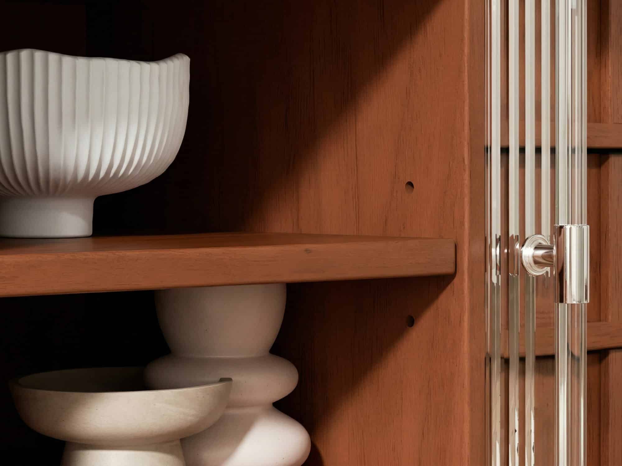 Brown Wood Enclosed Storage TV Stand with Shelves - resized - 相册图 #11 Brown Wood Enclosed Storage TV Stand with Shelves 相册图 #11 resized