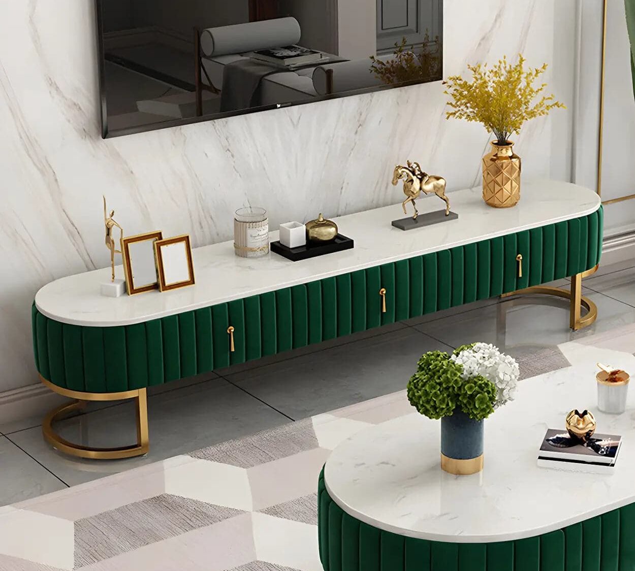 Glam Grey Marble Drawers Storage Tv Stand With Legs 2 Db5aa3f4 9151 4724 8204 0051c07050d0