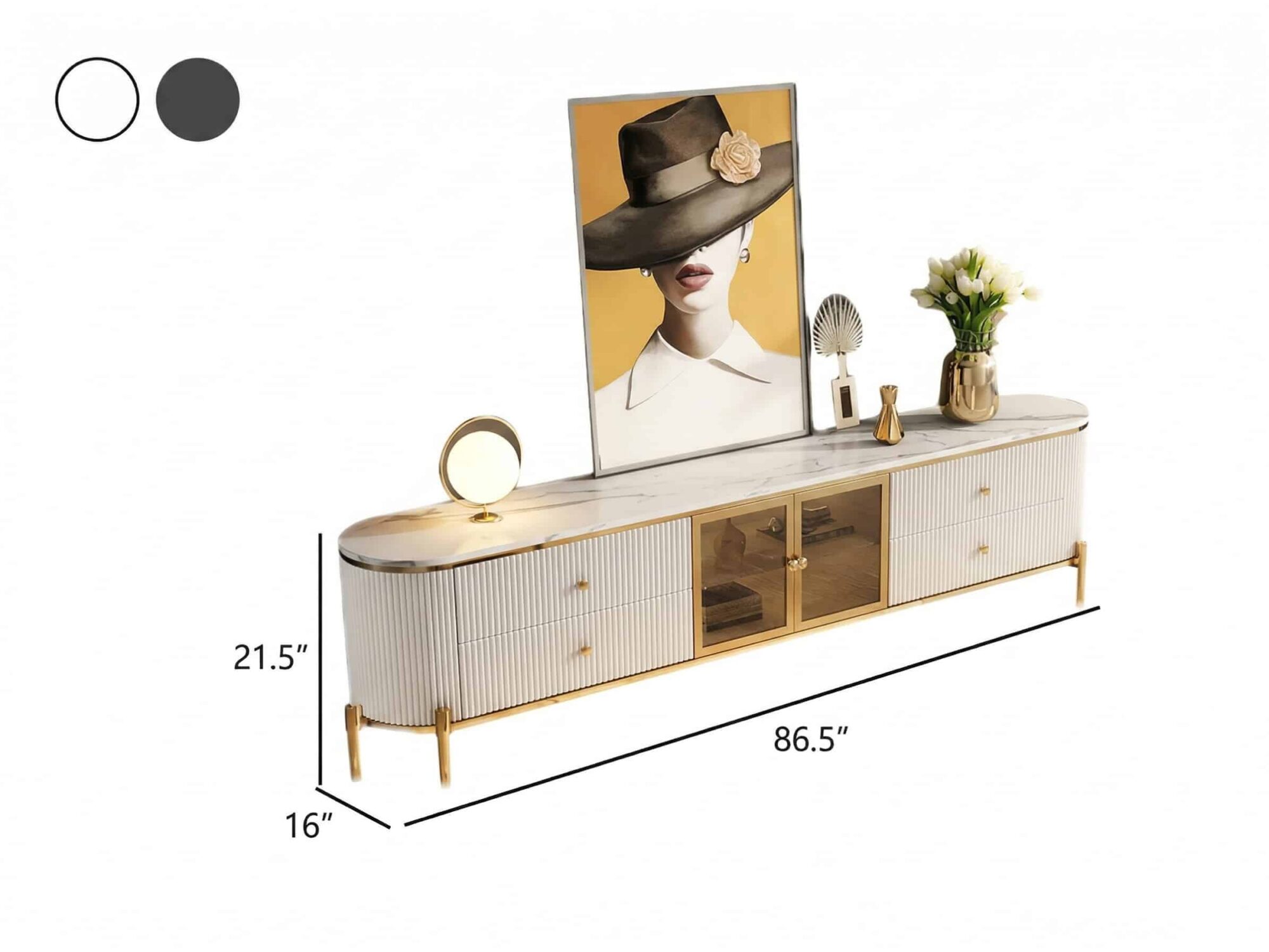 Glam Grey Stone Cabinet Shelves Drawers TV Stand - dimensions - 相册图 #10 Glam Grey Stone Cabinet Shelves Drawers TV Stand 相册图 #10 dimensions