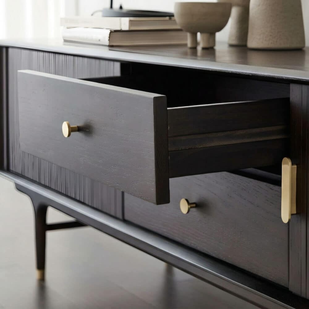 Industrial Oak Wood Enclosed Storage Long TV Stand - resized - 相册图 #8 Industrial Oak Wood Enclosed Storage Long TV Stand 相册图 #8 resized