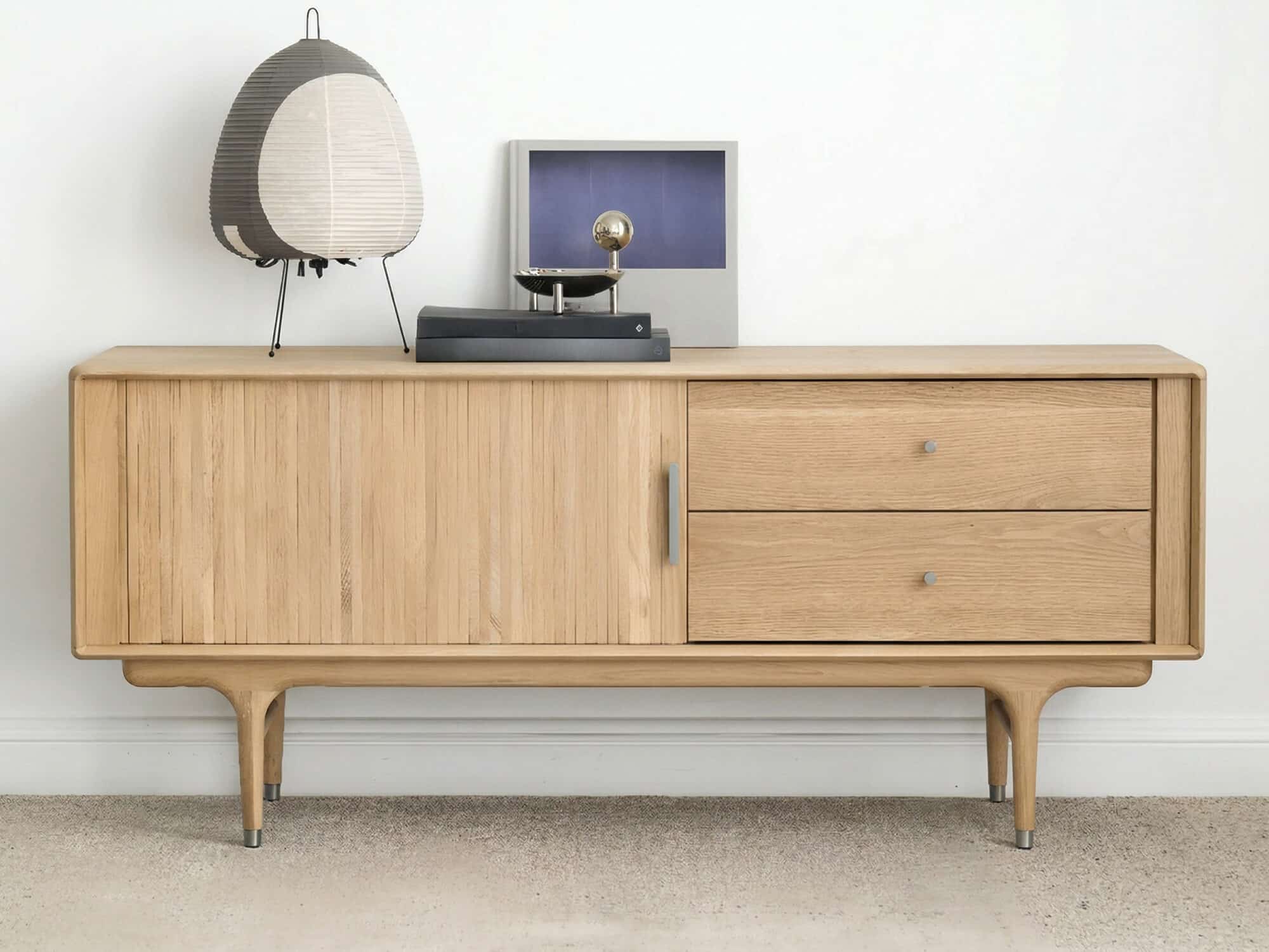 Industrial Oak Wood Enclosed Storage Long TV Stand - resized - 相册图 #9 Industrial Oak Wood Enclosed Storage Long TV Stand 相册图 #9 resized