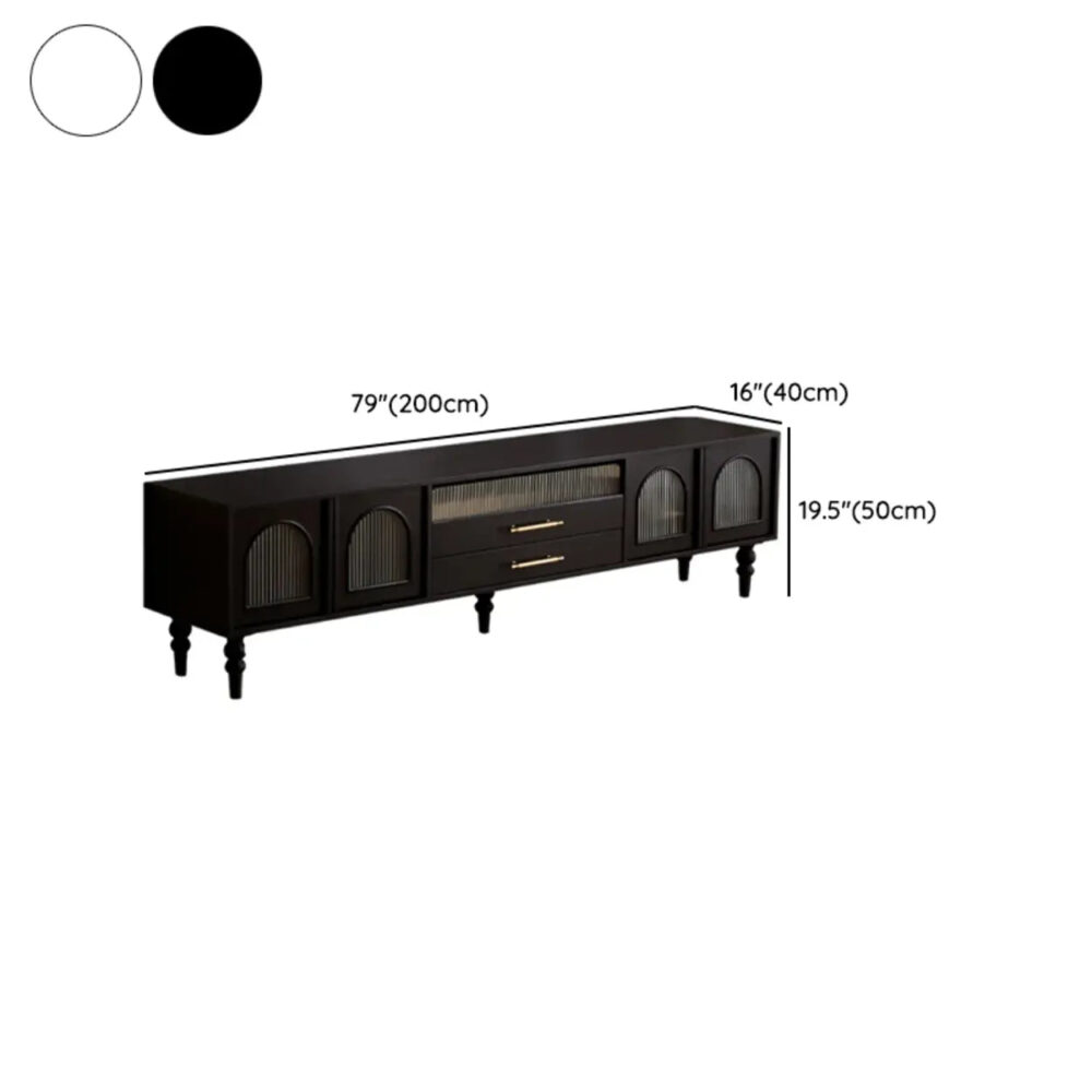 mid-century-modern-black-tv-stand-with-cabinet-glass-doors-17 Mid Century Modern Black Tv Stand With Cabinet Glass Doors 17