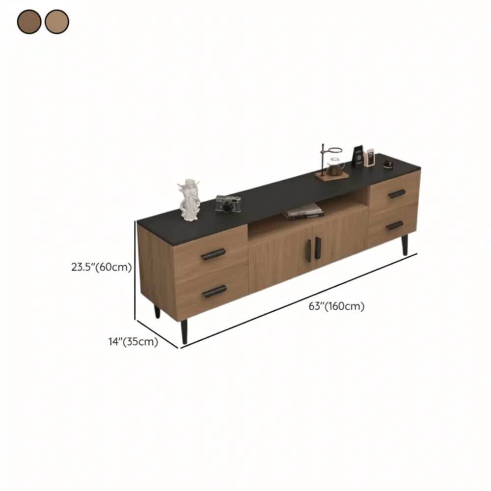 mid-century-modern-walnut-tv-stand-with-black-top-16 Mid Century Modern Walnut Tv Stand With Black Top 16