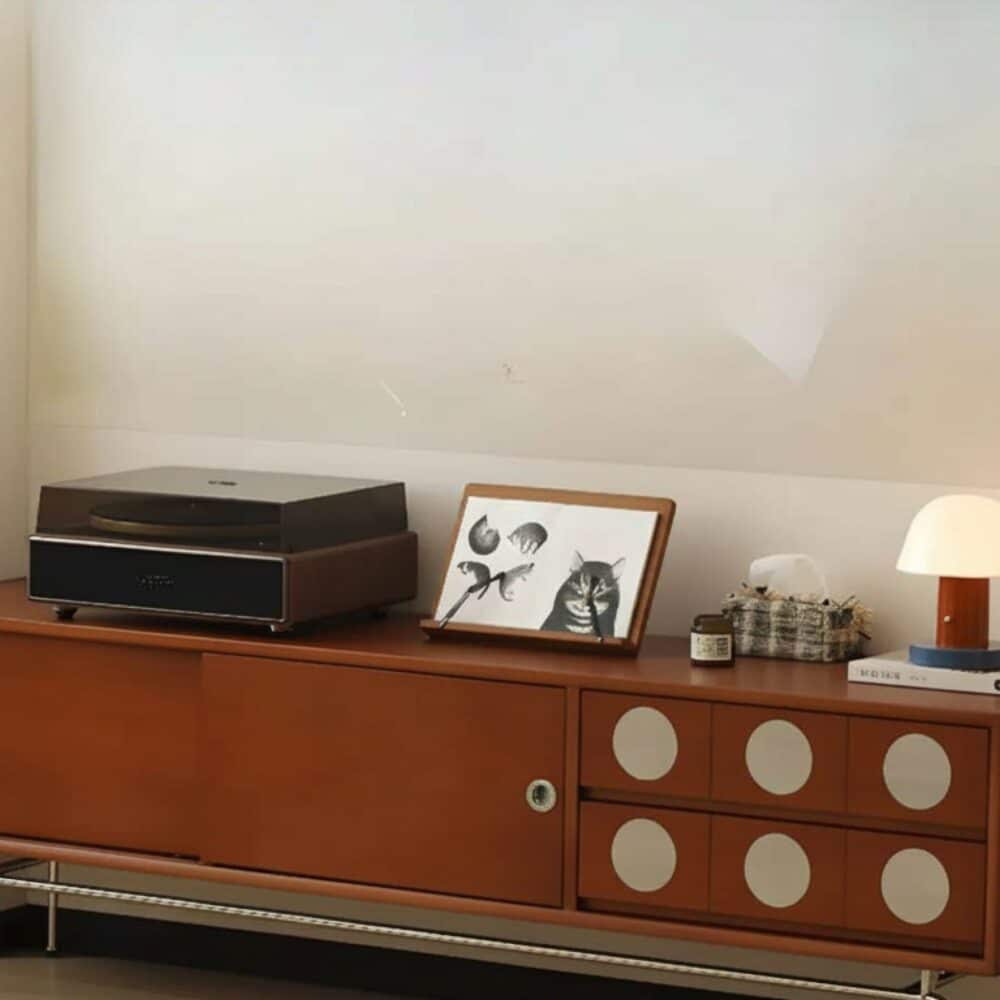 mid-century-modern-walnut-wood-tv-stand-with-sliding-doors-1 Mid Century Modern Walnut Wood Tv Stand With Sliding Doors 1