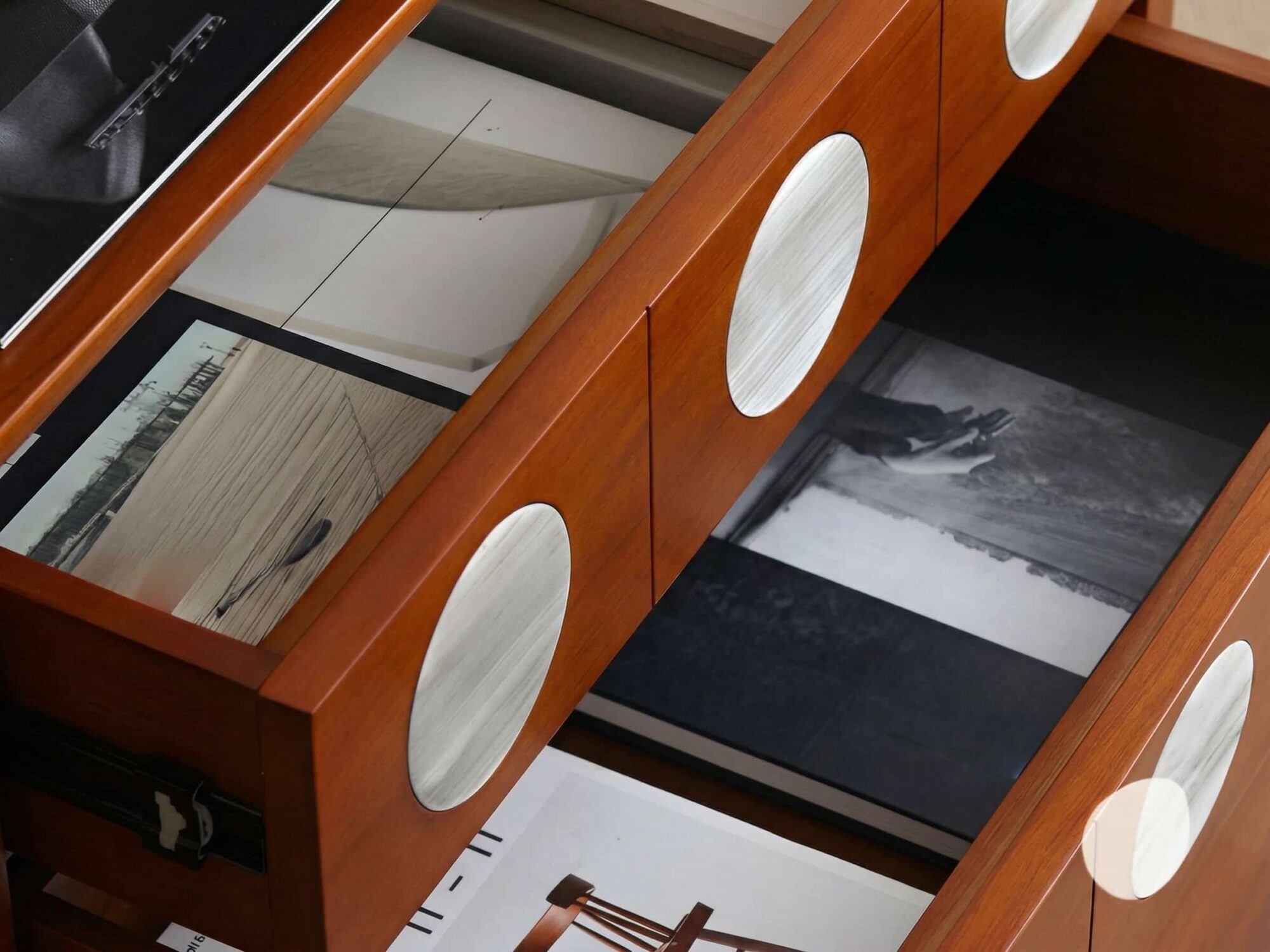 mid-century-modern-walnut-wood-tv-stand-with-sliding-doors-3 Mid Century Modern Walnut Wood Tv Stand With Sliding Doors 3