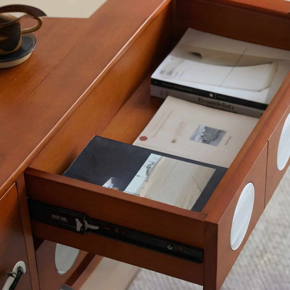 mid-century-modern-walnut-wood-tv-stand-with-sliding-doors-4 Mid Century Modern Walnut Wood Tv Stand With Sliding Doors 4