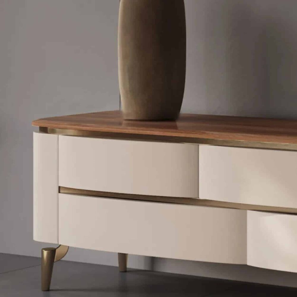 mid-century-modern-walnut-wood-tv-stand-with-storage-5 Mid Century Modern Walnut Wood Tv Stand With Storage 5