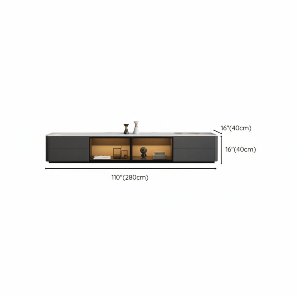 modern-led-tv-stand-with-drawers-and-glass-cabinet-doors-17 Modern Led Tv Stand With Drawers And Glass Cabinet Doors 17