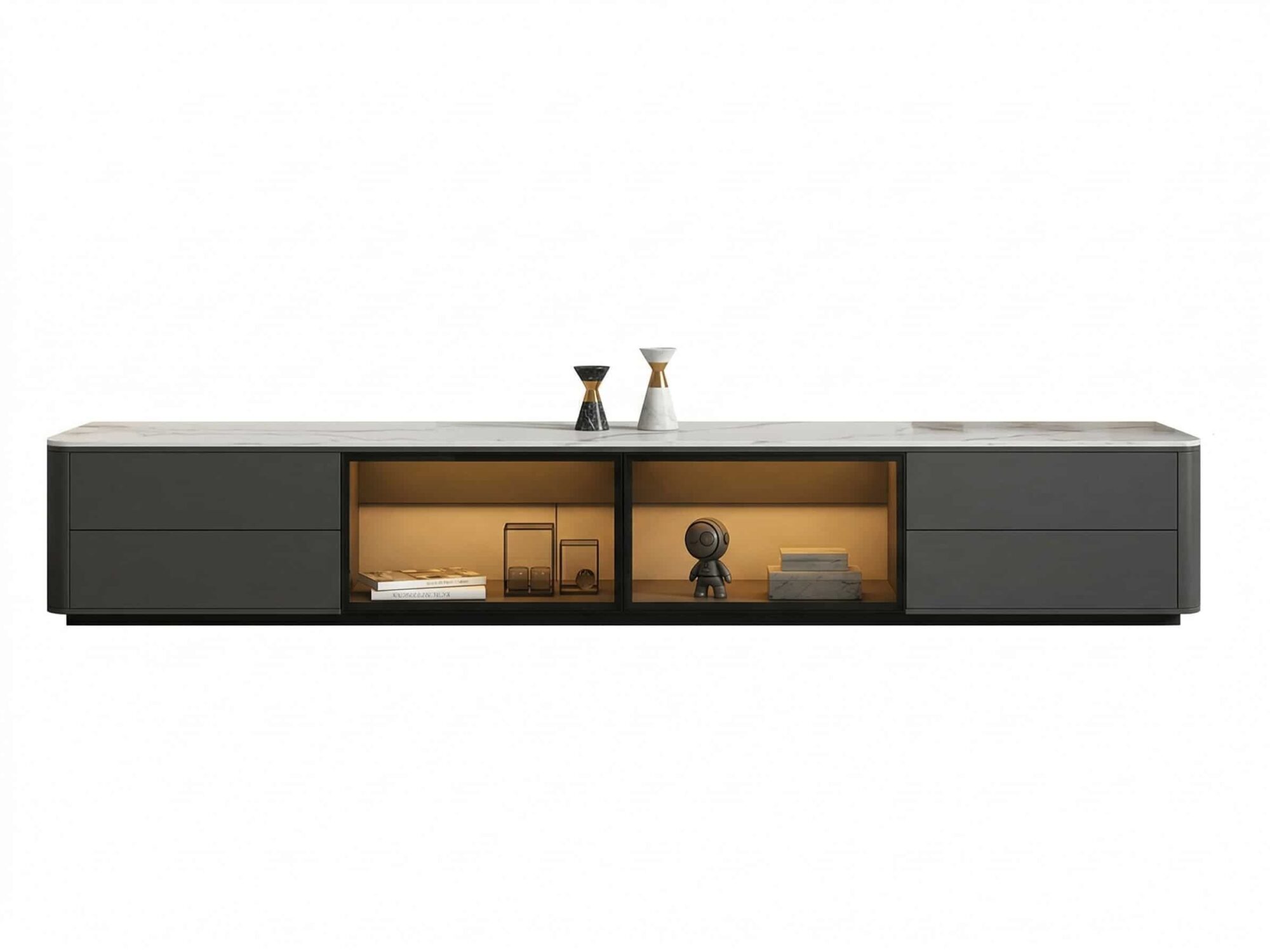 modern-led-tv-stand-with-drawers-and-glass-cabinet-doors-3 Modern Led Tv Stand With Drawers And Glass Cabinet Doors 3