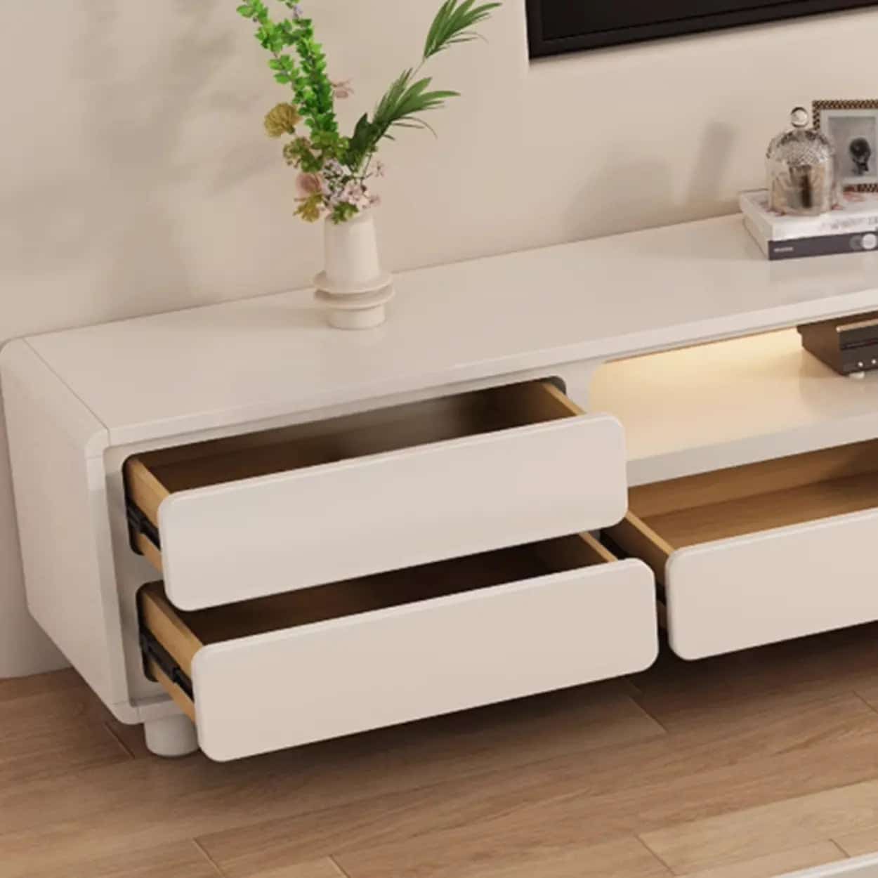 modern-minimalist-white-tv-stand-with-storage-drawers-7 Modern Minimalist White Tv Stand With Storage Drawers 7