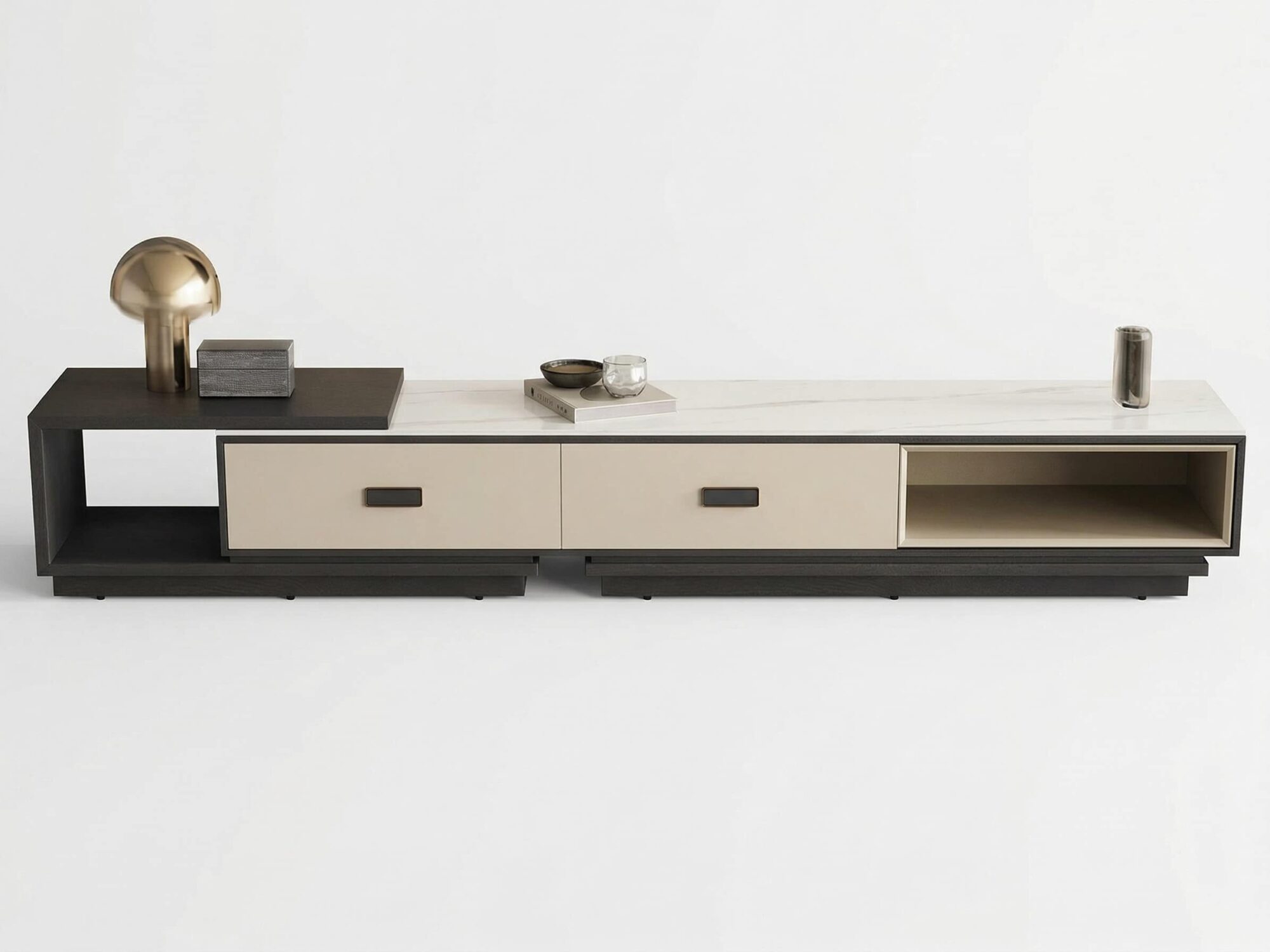 modern-rectangle-marble-top-tv-stand-with-drawers-2 Modern Rectangle Marble Top Tv Stand With Drawers 2