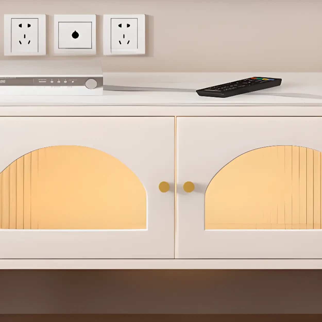 modern-rectangle-white-tv-stand-with-storage-drawers-4 Modern Rectangle White Tv Stand With Storage Drawers 4