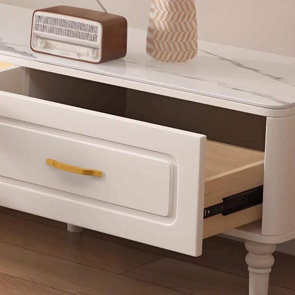 modern-rectangle-white-tv-stand-with-storage-drawers-5 Modern Rectangle White Tv Stand With Storage Drawers 5