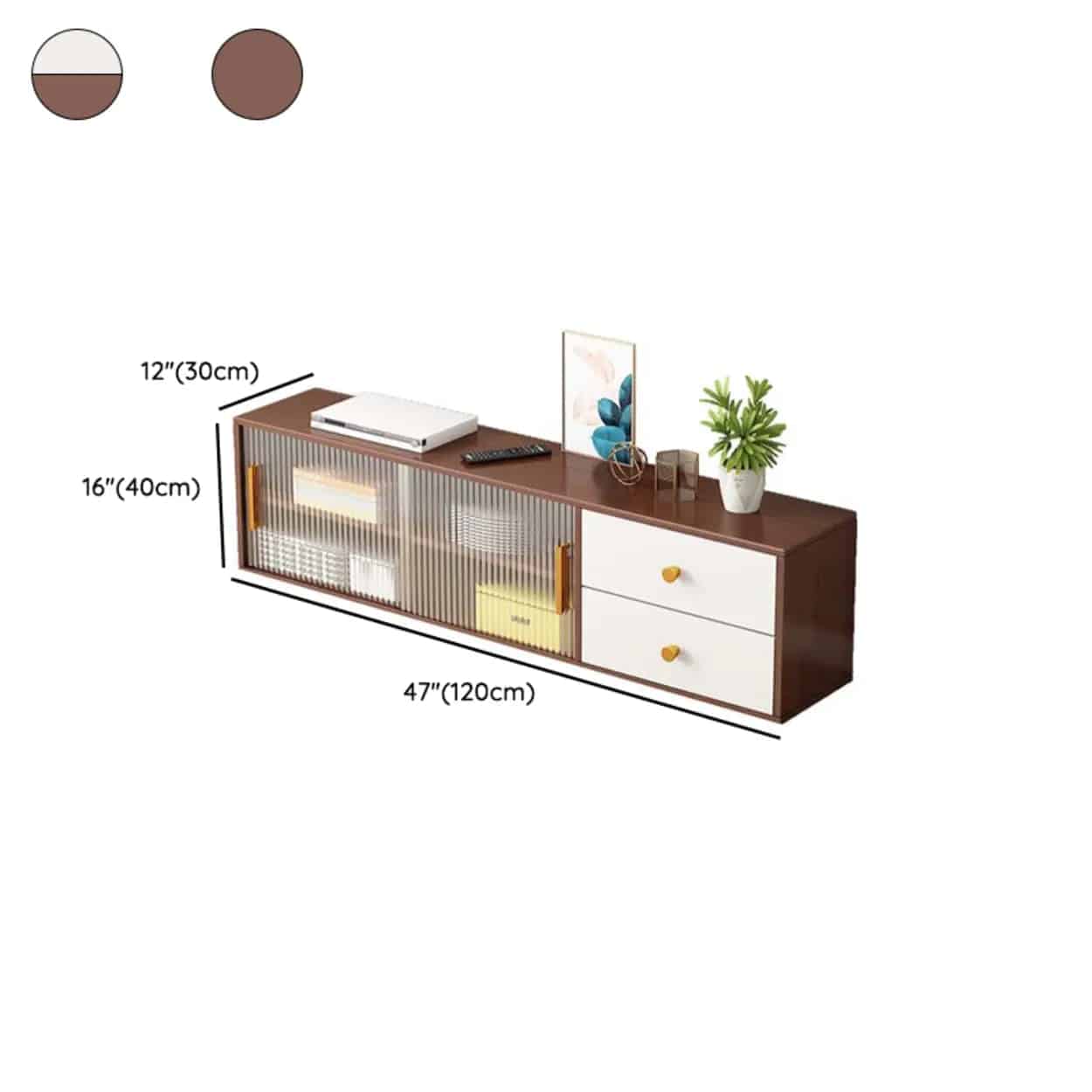 modern-walnut-wood-tv-stand-with-storage-cabinet-12 Modern Walnut Wood Tv Stand With Storage Cabinet 12