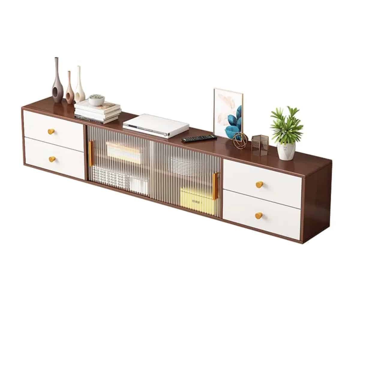 modern-walnut-wood-tv-stand-with-storage-cabinet-2 Modern Walnut Wood Tv Stand With Storage Cabinet 2