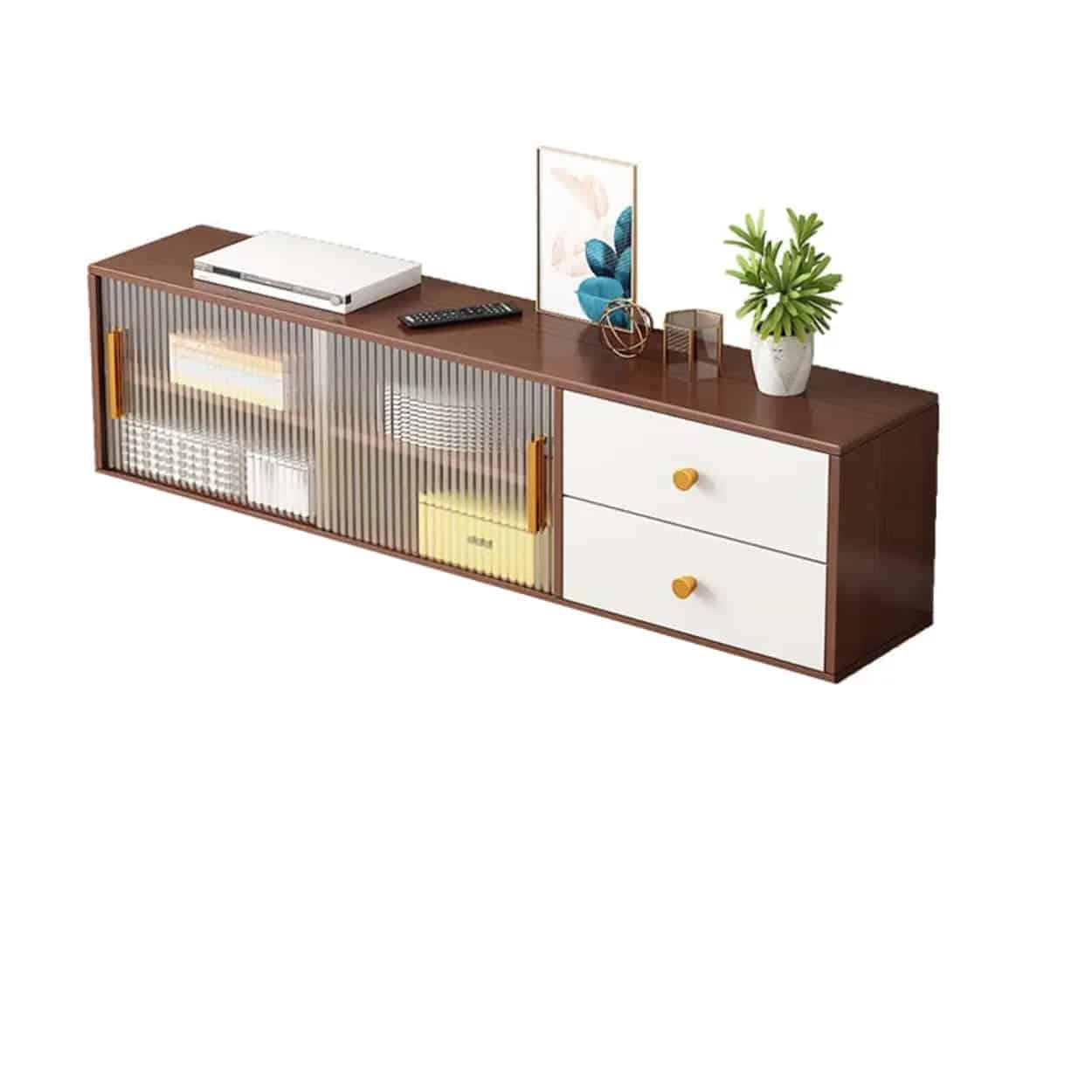 modern-walnut-wood-tv-stand-with-storage-cabinet-3 Modern Walnut Wood Tv Stand With Storage Cabinet 3