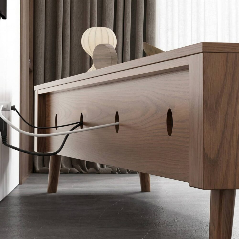 modern-wood-tv-stand-with-marble-top-and-storage-drawers-10 Modern Wood Tv Stand With Marble Top And Storage Drawers 10