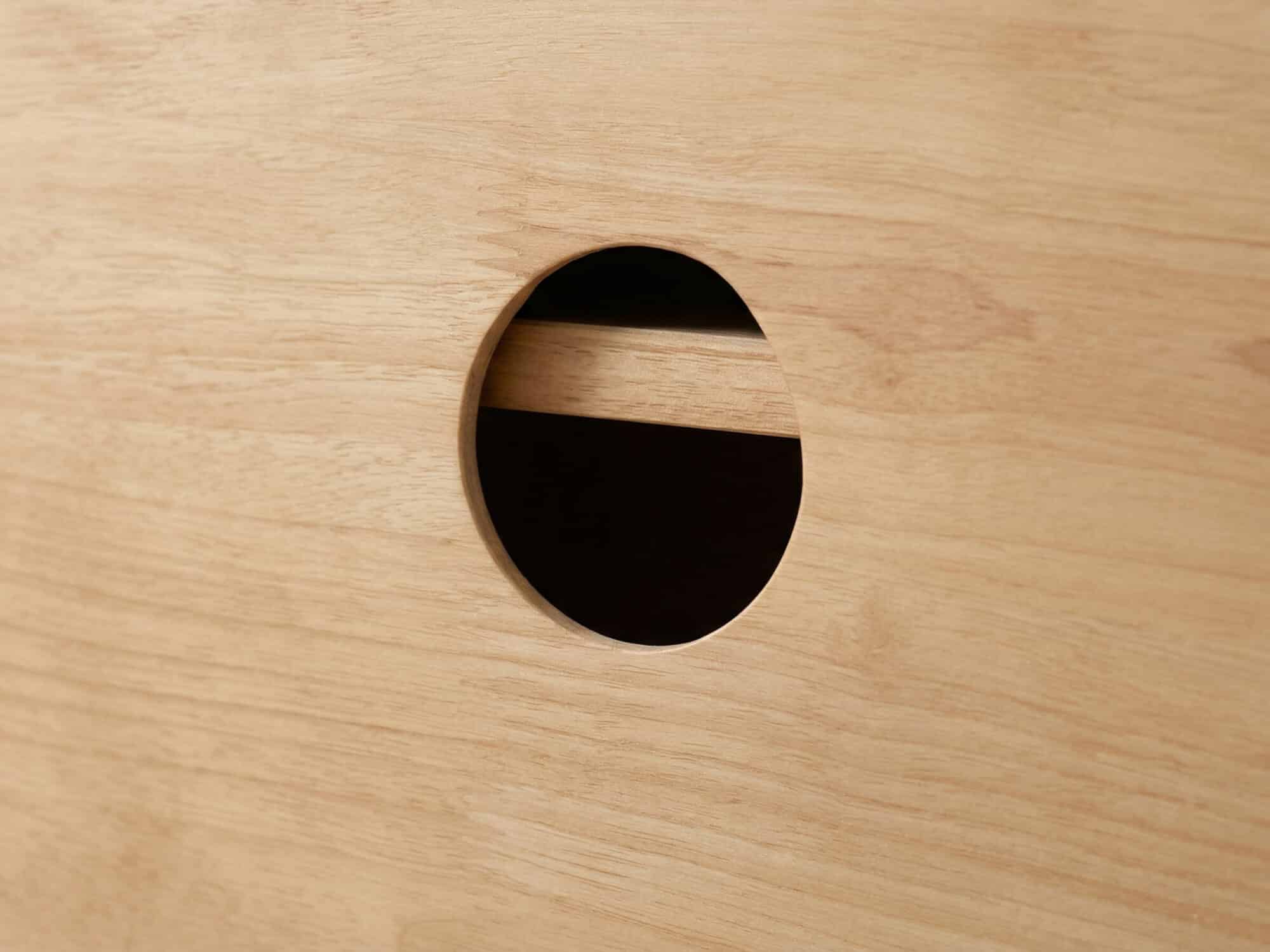 Nut-Brown Oak Medium Wood Tone TV Stand with Storage - resized - 相册图 #10 Nut-Brown Oak Medium Wood Tone TV Stand with Storage 相册图 #10 resized