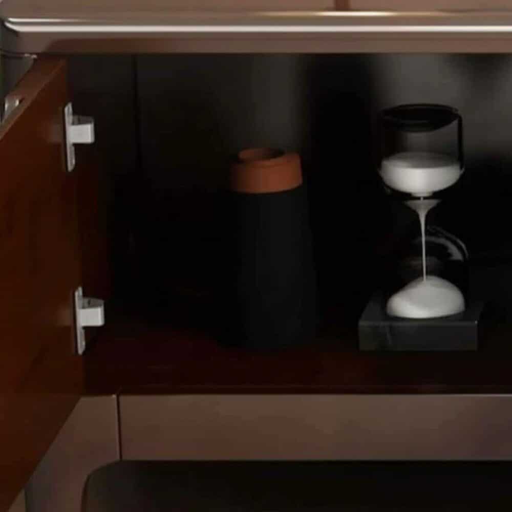 nut-brown-rubberwood-tv-stand-with-shelves-cabinet-11 Nut Brown Rubberwood Tv Stand With Shelves Cabinet 11