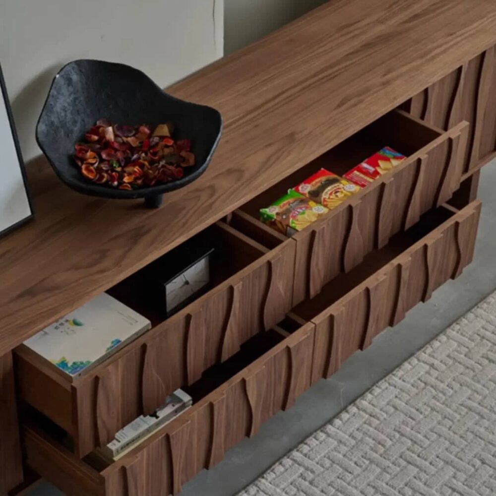 nut-brown-wave-texture-rectangle-wood-drawers-tv-stand-10_88b4fa39-4365-48a4-b535-e5afe434f28c Nut Brown Wave Texture Rectangle Wood Drawers Tv Stand 10 88b4fa39 4365 48a4 B535 E5afe434f28c