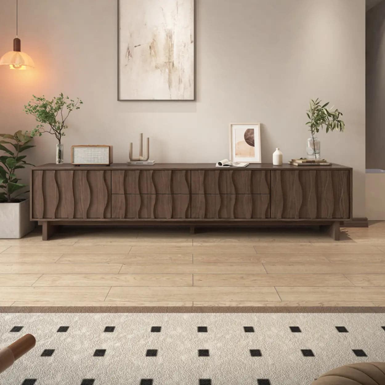 nut-brown-wave-texture-rectangle-wood-drawers-tv-stand-1_cf7258d9-3233-4edd-a859-65a3362354ad Nut Brown Wave Texture Rectangle Wood Drawers Tv Stand 1 Cf7258d9 3233 4edd A859 65a3362354ad